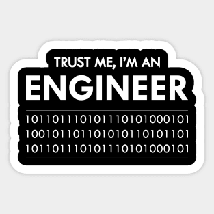 Software Engineer - Trust me I'm an engineer Sticker